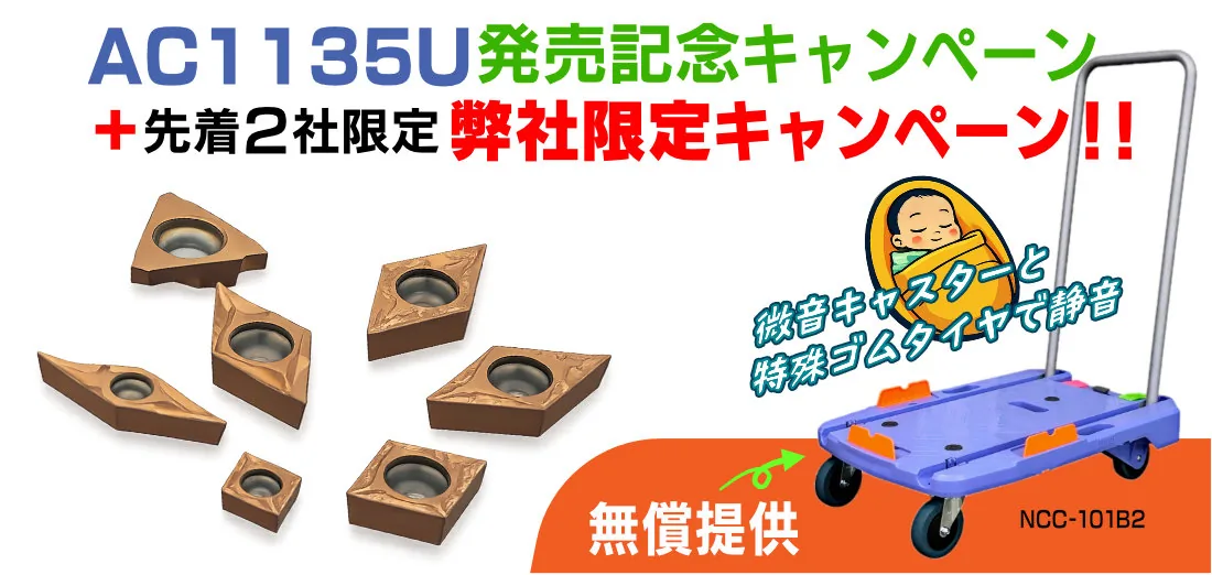 住友電工 イゲタロイ AC1135U ナンシンキャリープレゼント