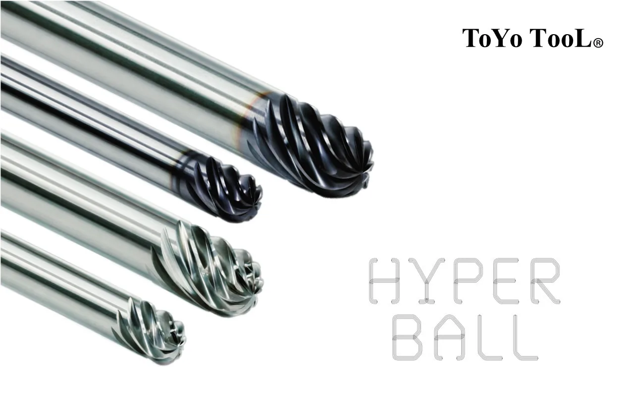 TOYO TOOL ハイパーボール TBC-6-S 超硬多刃ボールエンドミル（コーティング）