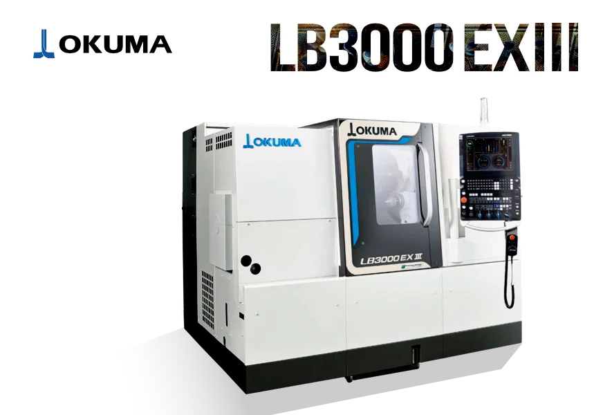 OKUMA オークマ LB3000 EX Ⅲ 1サドルCNC旋盤