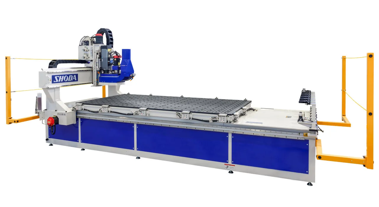 庄田鉄工 NCルーター 4軸マシニングセンターとして提案可能