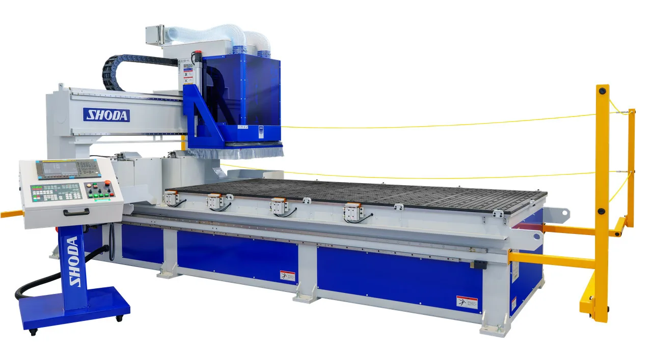 庄田鉄工 NCルーター 4軸マシニングセンターとして提案可能