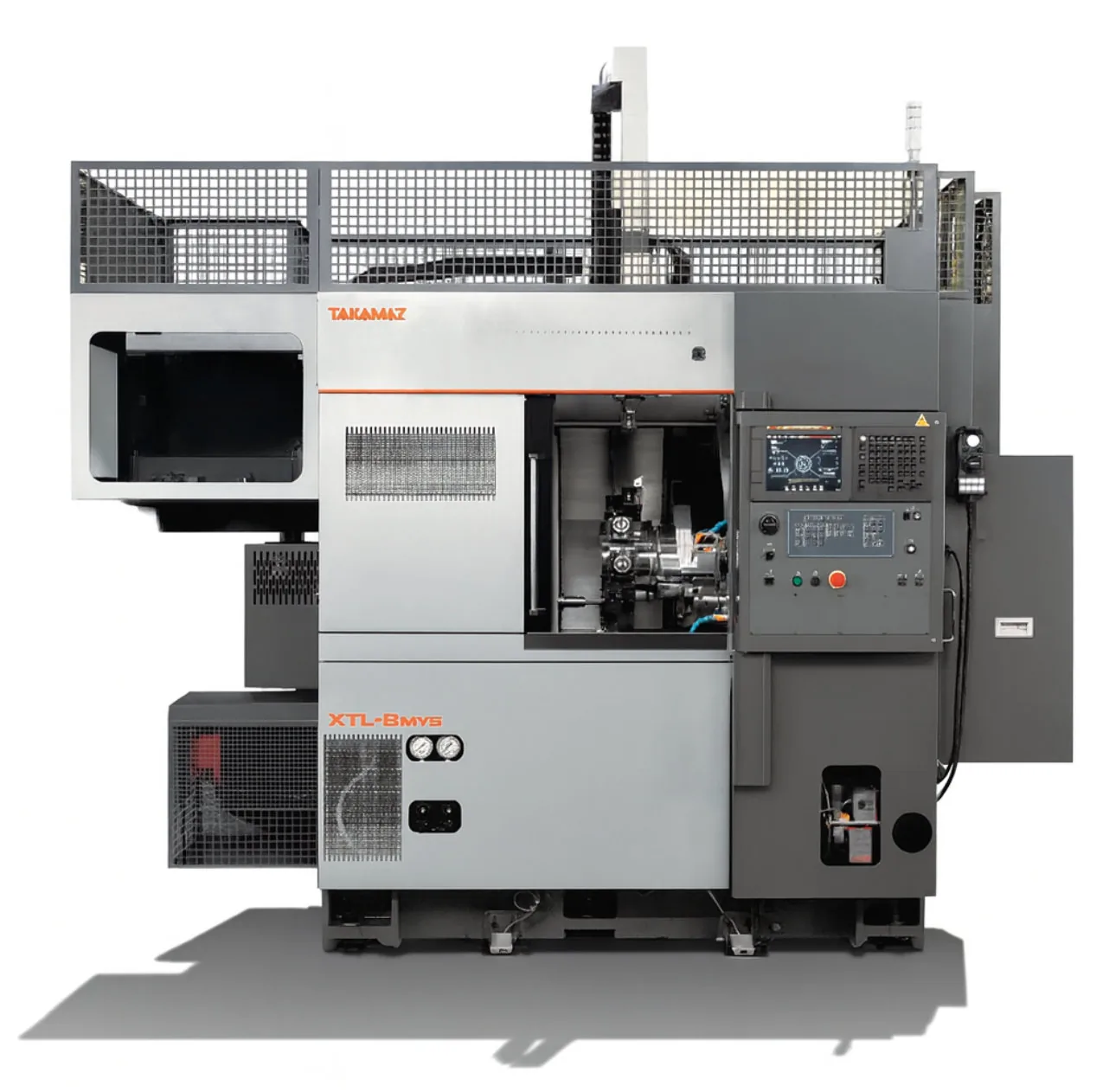 高松機械工業 TAKAMAZ XTL-8MYS 8インチ主軸×6インチサブスピンドル×Y軸搭載 複合CNC旋盤