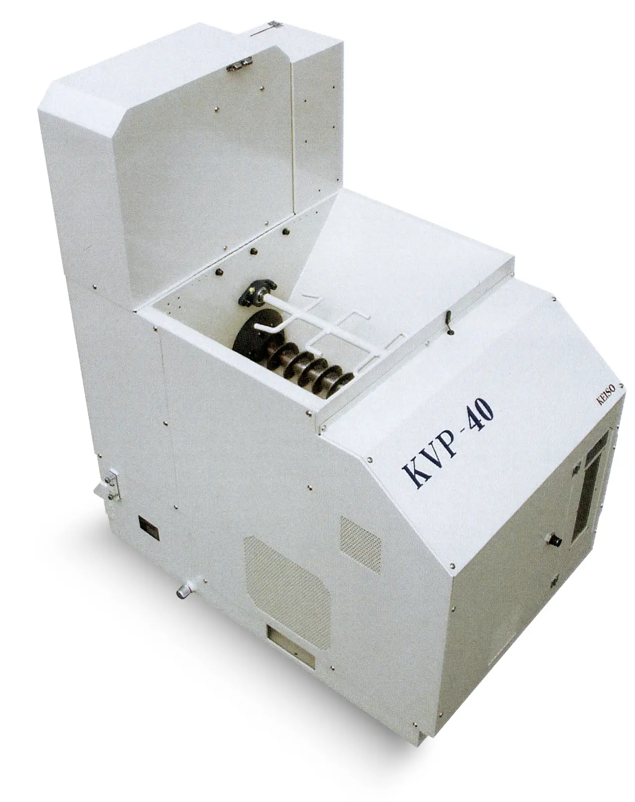 啓装工業の自動切粉圧縮機『KVP-40』のメイン画像です。