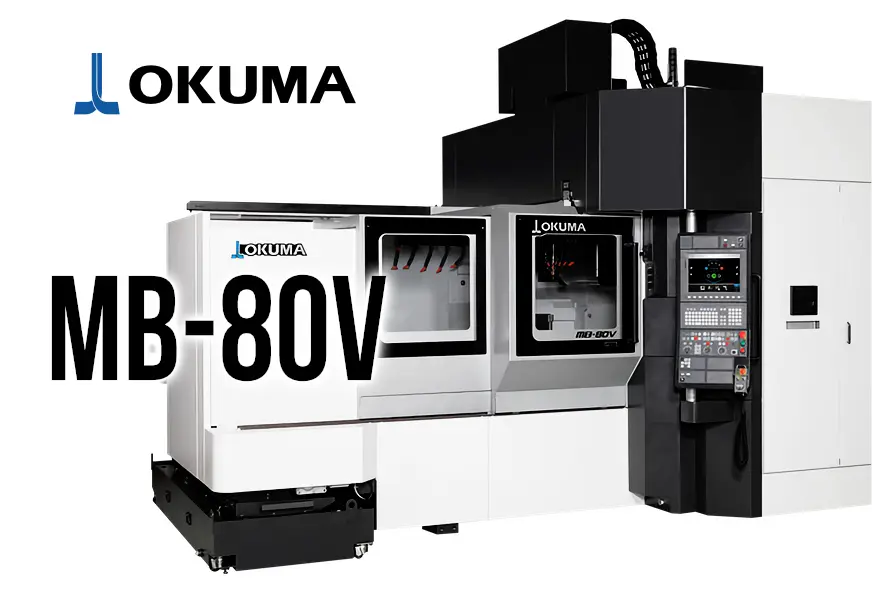 OKUMA MB-80V 高精度立形マシニングセンタ